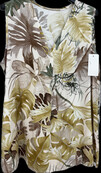 NEW COLLECTION SLEEVELESS PRINT TOP 0137