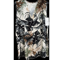 NEW COLLECTION SLEEVELESS PRINT TOP 0137