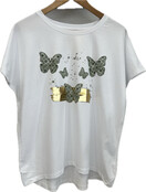 MITICA & CO T-SHIRT GREEN BUTTERFLY 159