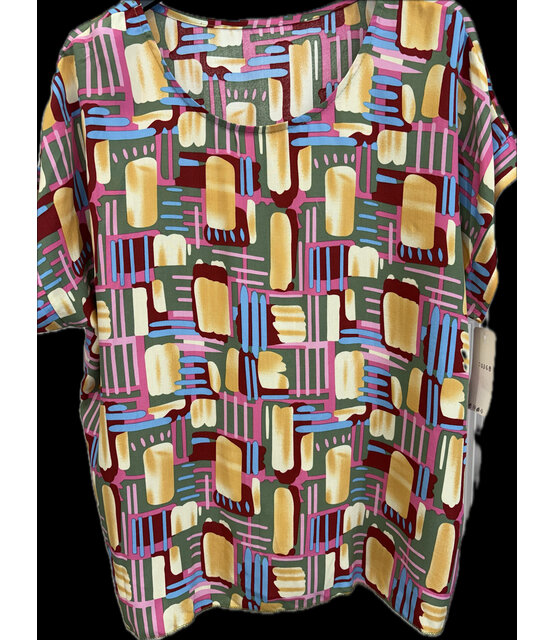 ITALY MODA PRINT TOP 0368