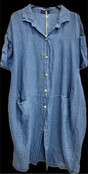 NEW COLLECTION OVERSIZED SHIRT DRESS 711