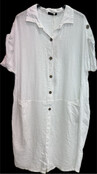 NEW COLLECTION OVERSIZED SHIRT DRESS 711