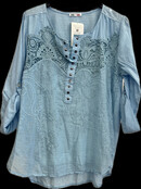 MADE IN ITALY LACE TOP 710
