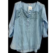 MADE IN ITALY LACE TOP 710