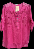 MADE IN ITALY LACE TOP 710