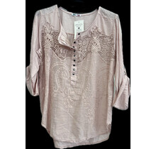 MADE IN ITALY LACE TOP 710