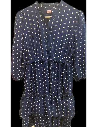 PIXIE DAISY POLKA DOT SHORT DRESS 1108