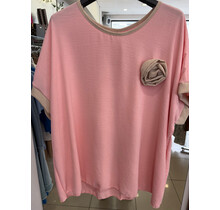 MADE IN ITALY ROSETTE TOP 341