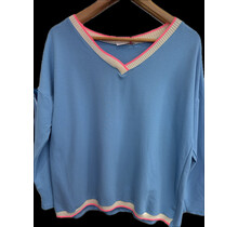 MADE IN ITALY V-NECK TOP 5979
