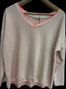 MADE IN ITALY V-NECK TOP 5979 MADE IN ITALY V-NECK TOP 5979