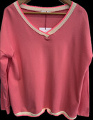 MADE IN ITALY V-NECK TOP 5979 MADE IN ITALY V-NECK TOP 5979