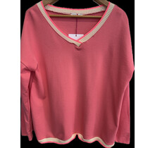 MADE IN ITALY V-NECK TOP 5979