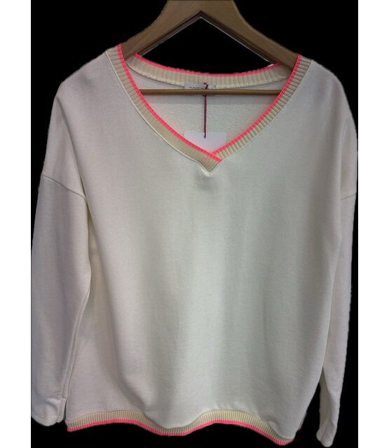 MADE IN ITALY V-NECK TOP 5979 MADE IN ITALY V-NECK TOP 5979