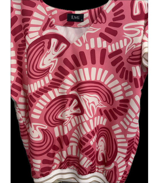 EMI PRINT V-NEVK TOP 567