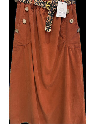 SUNLOVE CORDUROY SKIRT 980