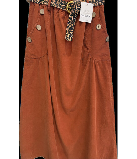 SUNLOVE CORDUROY SKIRT 980