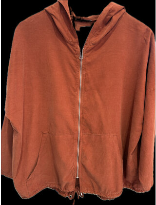 SUNLOVE CORDUROY HOODED JACKET 2345