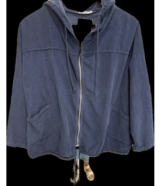 SUNLOVE CORDUROY HOODED JACKET 2356