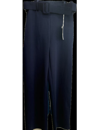 MARC ANGELO BELTED WIDE LEG TROUSER 3411