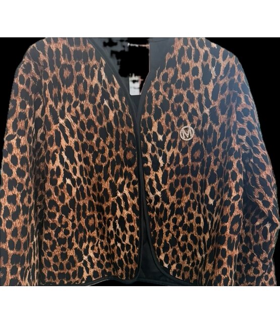 MADE IN ITALY CROPPED LEOPARD JACKET 0013