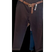NEW COLLECTION BELTED TROUSERS 0014