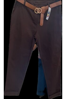 NEW COLLECTION BELTED TROUSERS 0014