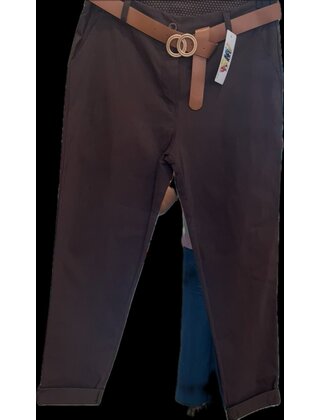 NEW COLLECTION BELTED TROUSERS 0014