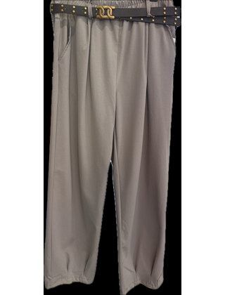 HELLO MYA BELTED TROUSER 5634