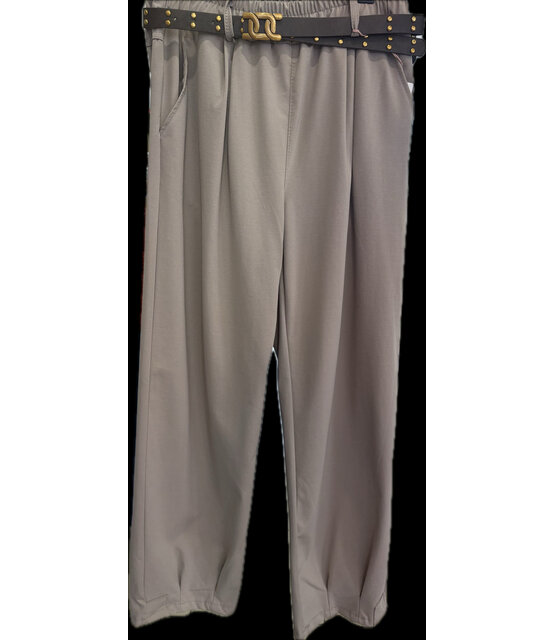 HELLO MYA BELTED TROUSER 5634