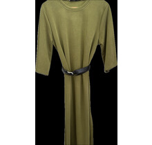 ZOLA  LONG BELTED DRESS  9513