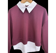 ZOLA SWEAT WITH SHIRT INSERT 1046