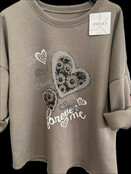 JEESY & K LONG SLEEVE TOP 2897 JEESY & K LONG SLEEVE TOP 2897