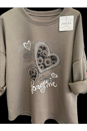 JEESY & K LONG SLEEVE TOP 2897