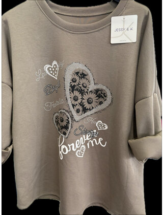 JEESY & K LONG SLEEVE TOP 2897