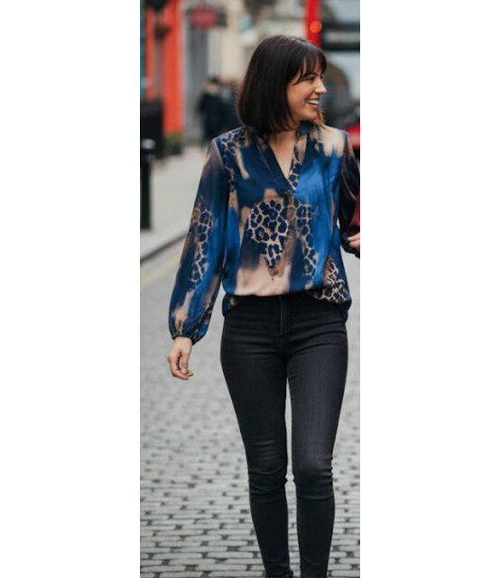 MARC ANGELO LEOPARD BAND TOP 341