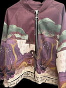 MORA & CO PRINTED BOMBER JACKET 5980