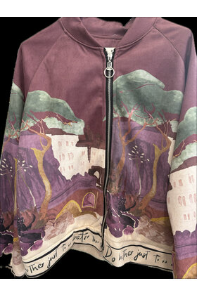 MORA & CO PRINTED BOMBER JACKET 5980