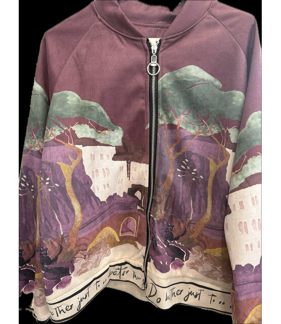 MORA & CO PRINTED BOMBER JACKET 5980