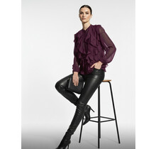 MINTH RUFFLED TOP 672