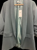 MARC ANGELO RUFFLED SLEEVE BLAZER 1058