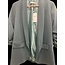 MARC ANGELO MARC ANGELO RUFFLED SLEEVE BLAZER 1058