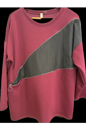 MADE IN ITALY ZIP TUNIC 5898