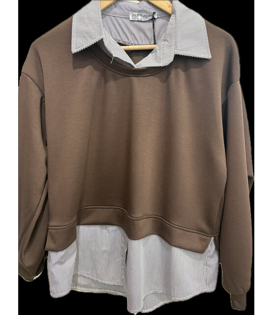 CP TOP WITH SHIRT INSERT 0185