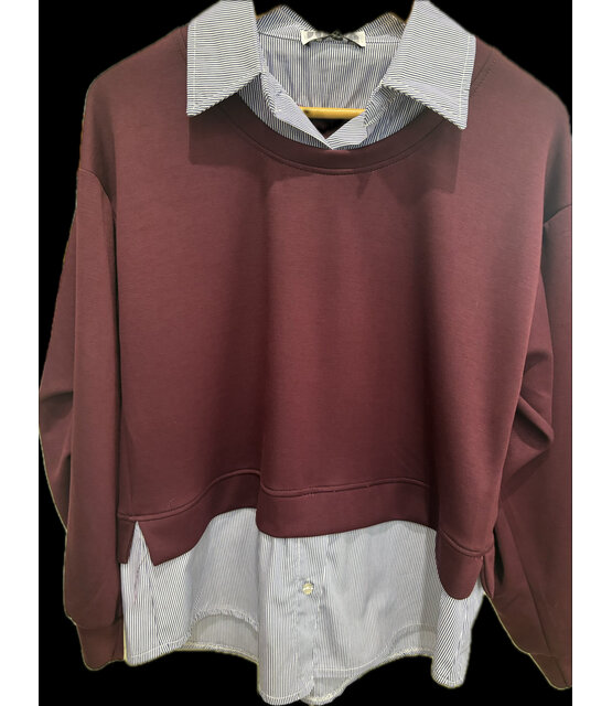 CP TOP WITH SHIRT INSERT 0185