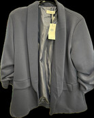 MARC ANGELO RUFFLED SLEEVE BLAZER 1058