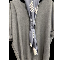 ZOLA KNIT WITH SCARF 6587