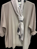 ZOLA KNIT WITH SCARF 6587 ZOLA KNIT WITH SCARF 6587