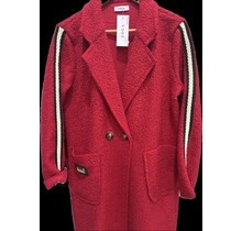 ZOLA BOILED WOOL COAT 460