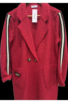 ZOLA BOILED WOOL COAT 460