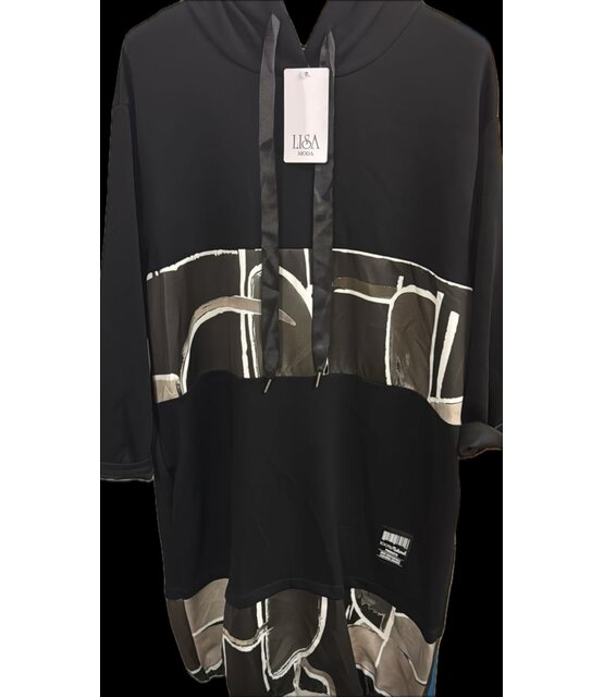 LISA MODA HOODED TUNIC 0637